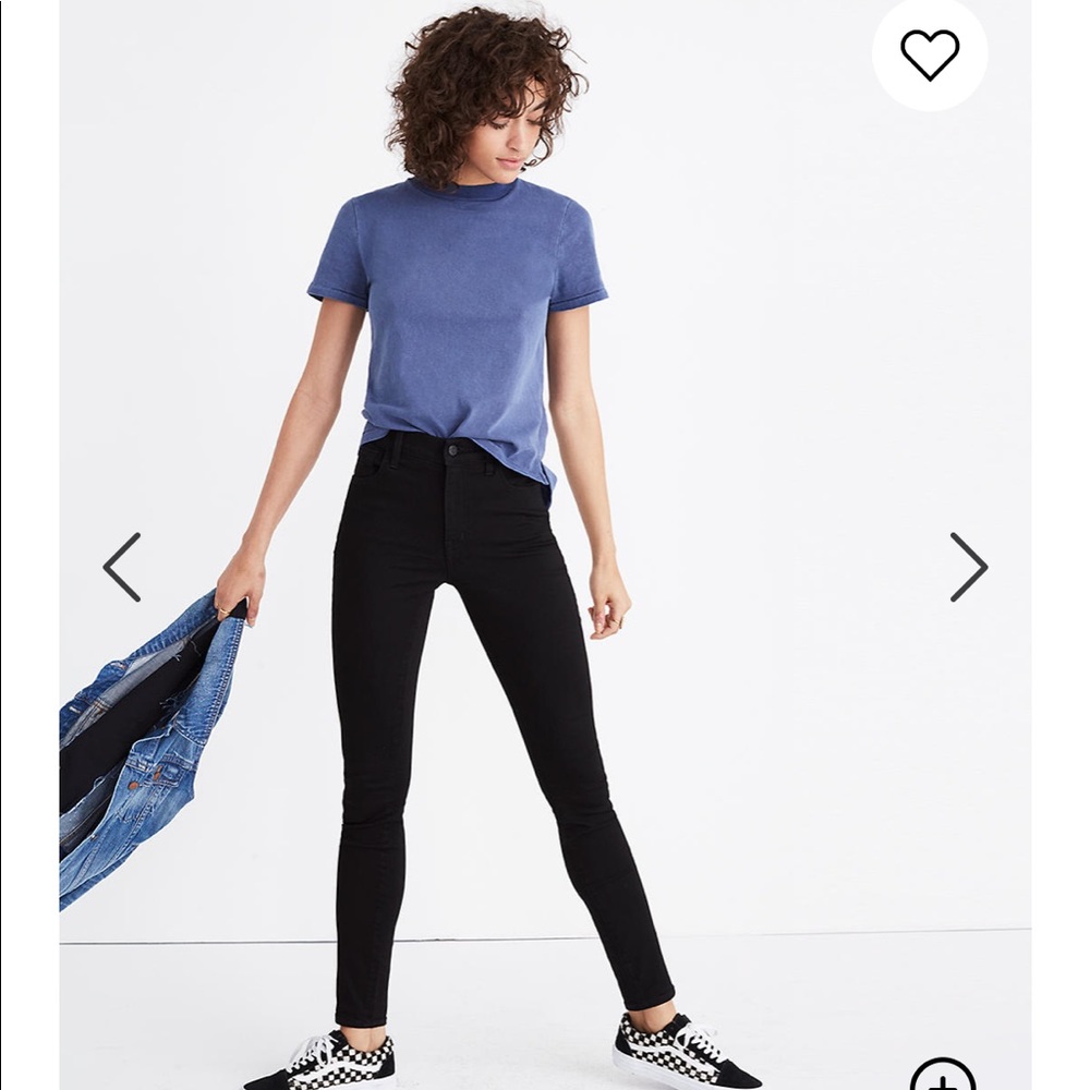 Roadtripper black jeans from madewell